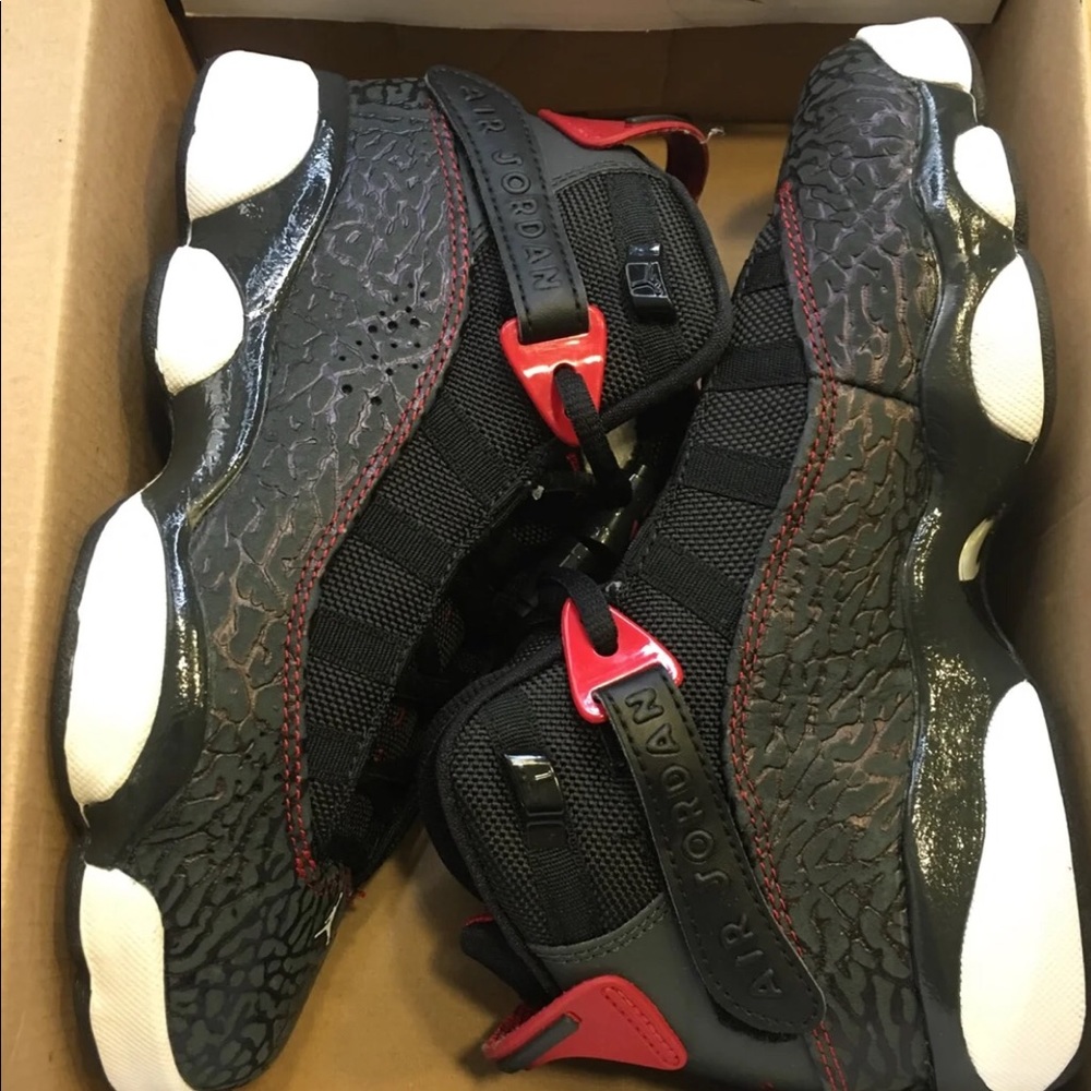 Air Jordan 6 Rings GS “Bred Elephant”